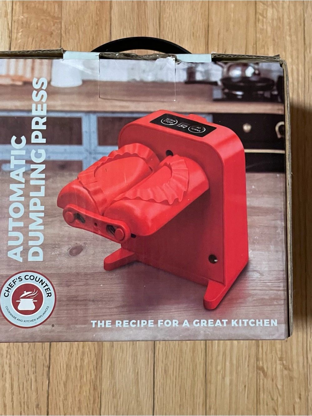 Red Automatic Rice Cooker & Dumpling Press Set - Picture 10 of 10